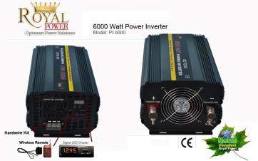 6000 Watt Power Inverter 24 Volt DC To 110 Volt AC