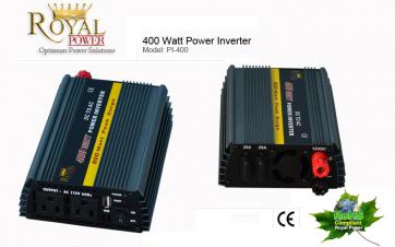 400 Watt Power Inverter 12 Volt DC To 110 Volt AC