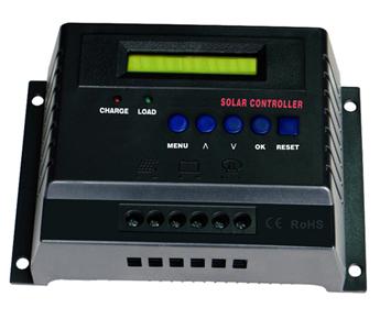 50-Amp 12-Volt/24-Volt Digital Solar Power Charge Controller