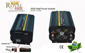 5000 Watt Power Inverter 12 Volt DC To 110 Volt AC